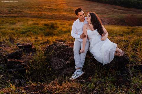 fotografia pré casamento natureza'