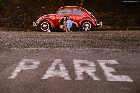 Encostados no fusca'