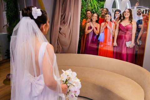 Reação das madrinhas '