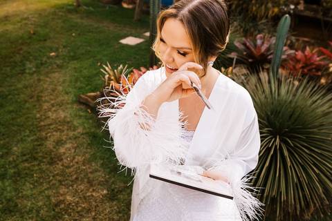 surpresa para a noiva'