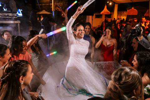 balada no casamento'