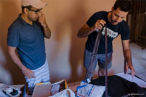 iniciando um lindo casamento no sitio, making of do noivo'