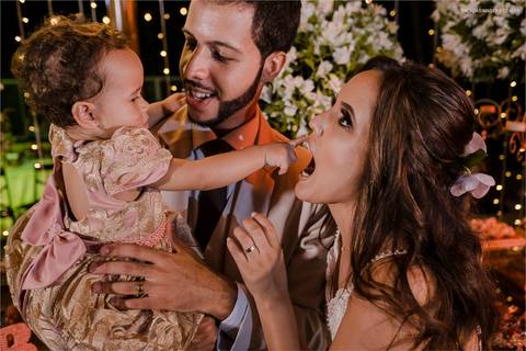 momentos durante o casamento, Breno e Iuly'