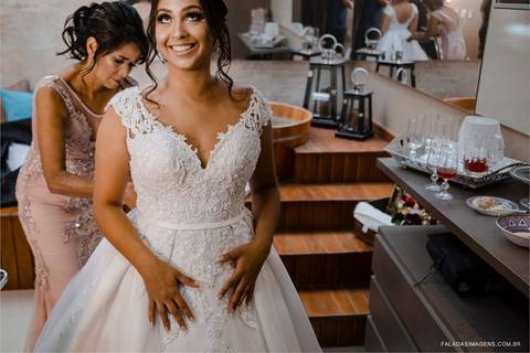 Mãe da noiva, final de making of, casamento no sitio '