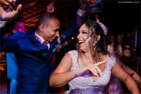 dançando na balada de casamento'