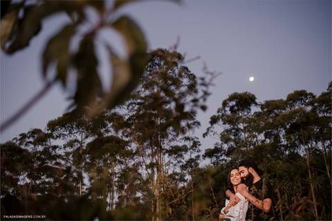 Picture, noiva e noivo em ensaio pré wedding'