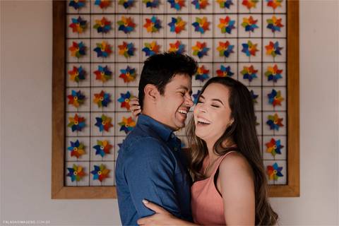 Sorrisos, afetos e muito amor'