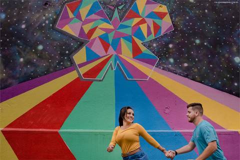 Correndo para felicidade, cores, fotografia colorida'