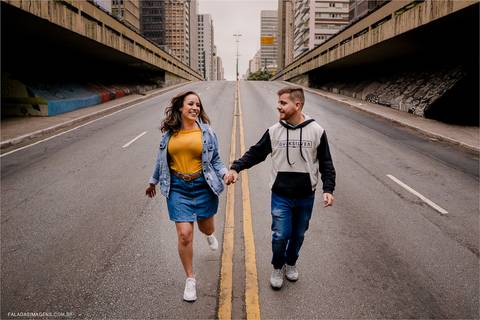 Pré Wedding Urbano, Poliana e Guilherme, '