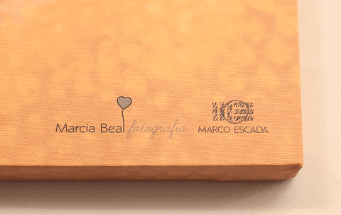 Intervenção Artística sobre fotografia Newborn'