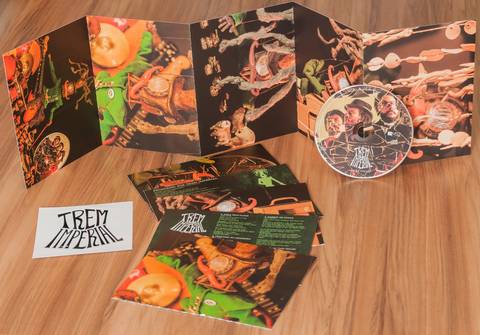 Encarte e capa de CD'