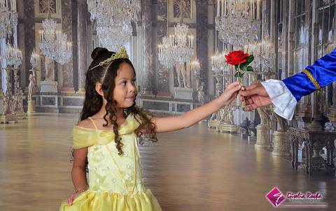 Sessão fotográfica Bela e a Fera'