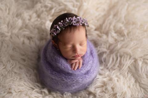 fotos newborn enroladinho'