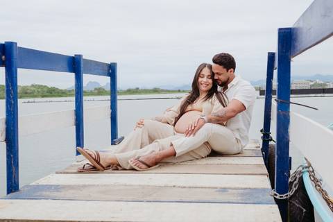 Ensaio Foto Gestante Macae na praia'