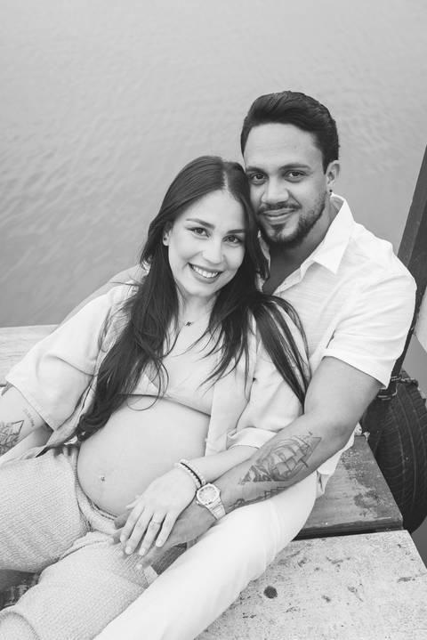 Ensaio Foto Gestante Macae na praia'