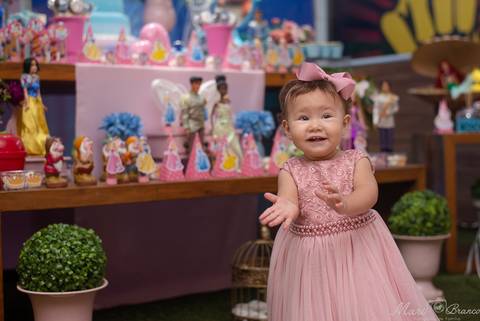 Festa 1 ano Princesas Disney'