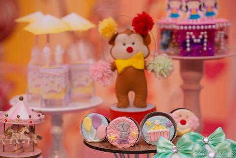 Decoração festa infantil circo'