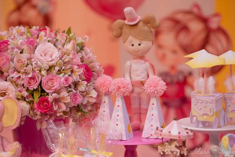 Decoração festa infantil circo'