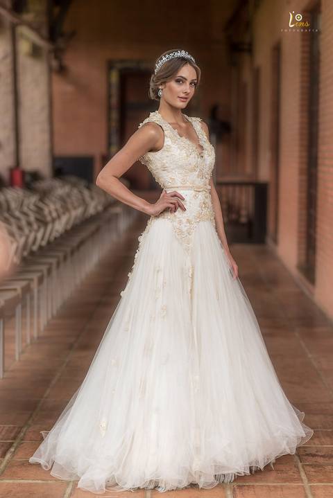 lindo vestido de noiva'