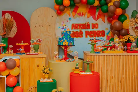 Arraiá de um ano do José Pedro, por Cristiane Libardi Fotografia - Mata da Praia - Vitória/ES '