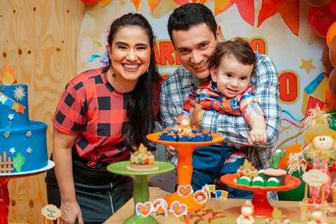 Arraiá de um ano do José Pedro, por Cristiane Libardi Fotografia - Mata da Praia - Vitória/ES '