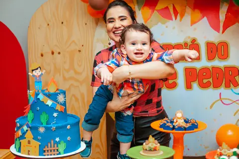 Arraiá de um ano do José Pedro, por Cristiane Libardi Fotografia - Mata da Praia - Vitória/ES '
