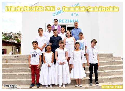 Padre Adilson, catequista Olmar - 2017 '