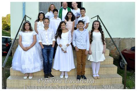 Padre Roque, catequistas Cleusa,  2016'