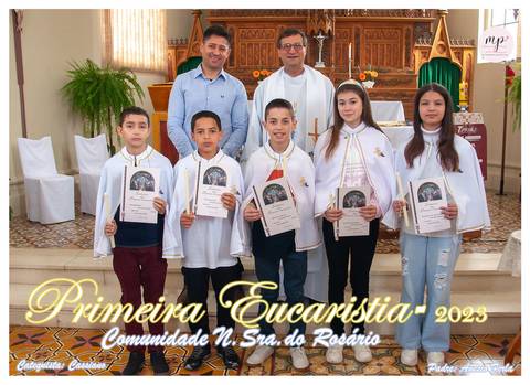 Padre Anésio Ferla, catequista Cassiano - 2023'