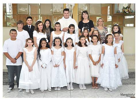 Padre Kleiton Pena, catequistas Fátima e Marli 2012'