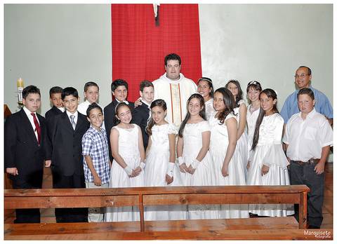 Padre Kleiton, catequista Olmar  - 2013 '