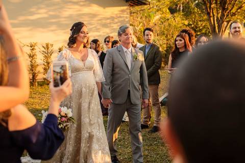 Cerimonia de Casamento em Salto'