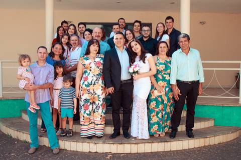 família casamento civil'