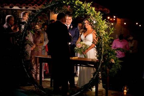 Fotografia de Mini Wedding Ligia e Thales'