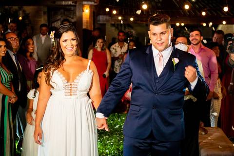 Fotografia de Mini Wedding Ligia e Thales'