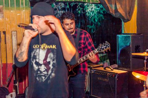 foto de show no Casarão do Rock em Santa Helena - PR'