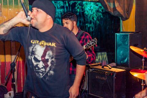 foto de show no Casarão do Rock em Santa Helena - PR'