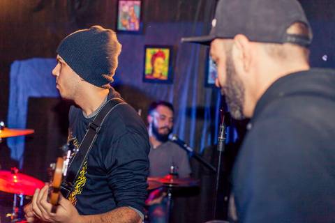 foto de show no Casarão do Rock em Santa Helena - PR'