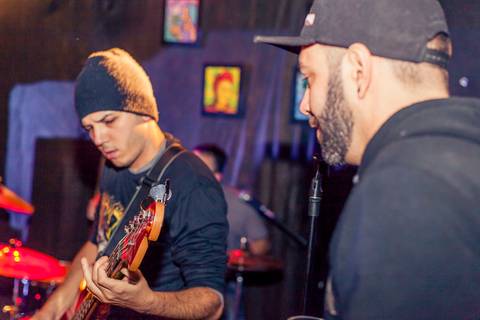 foto de show no Casarão do Rock em Santa Helena - PR'