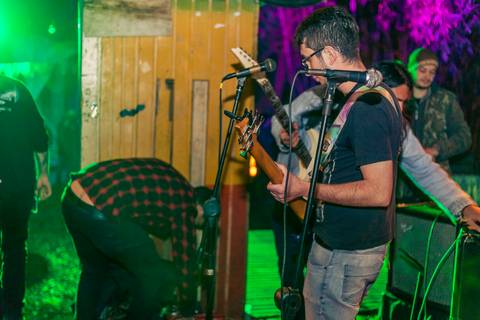 foto de show no Casarão do Rock em Santa Helena - PR'