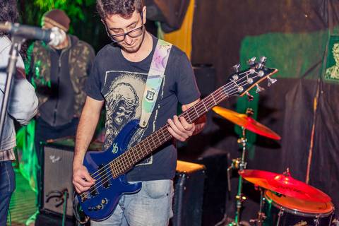 foto de show no Casarão do Rock em Santa Helena - PR'