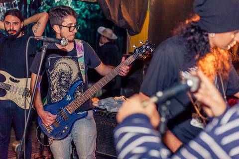 foto de show no Casarão do Rock em Santa Helena - PR'