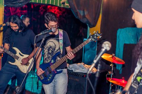 foto de show no Casarão do Rock em Santa Helena - PR'