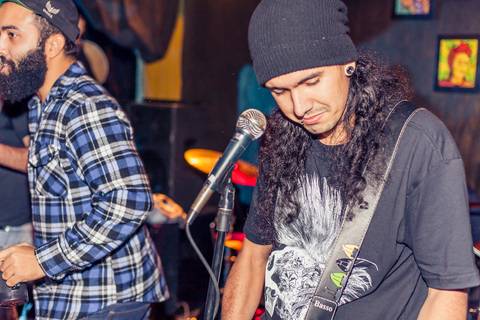 foto de show no Casarão do Rock em Santa Helena - PR'