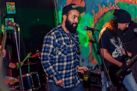 foto de show no Casarão do Rock em Santa Helena - PR'