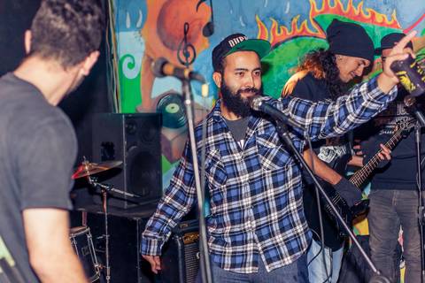 foto de show no Casarão do Rock em Santa Helena - PR'