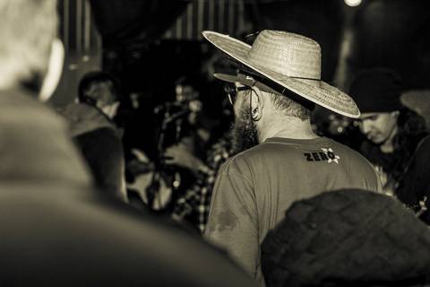 foto de show no Casarão do Rock em Santa Helena - PR'