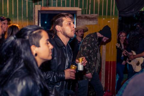 foto de show no Casarão do Rock em Santa Helena - PR'