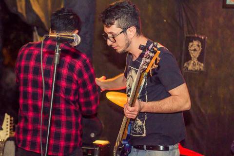 foto de show no Casarão do Rock em Santa Helena - PR'