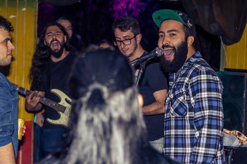 foto de show no Casarão do Rock em Santa Helena - PR'